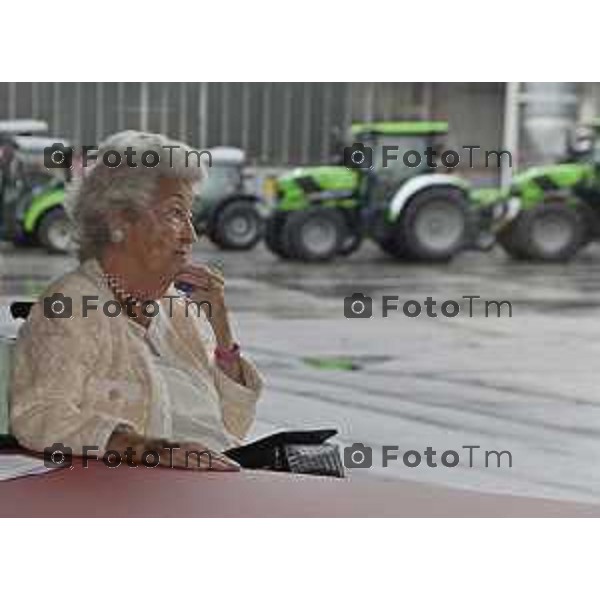 Tiziano Manzoni/LaPresse 5--05- 2024 Bergamo, Italia Cronaca Luisella Cassani figlia del fondatore della SAME