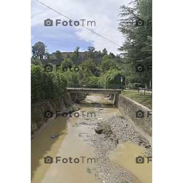 Tiziano Manzoni/LaPresse 14-09- 2024 Bergamo, Italia Cronaca Bergamo a una settimana dall\'alluvione del torrente Morla via Cameroni Famiglie che hanno subito allagamento