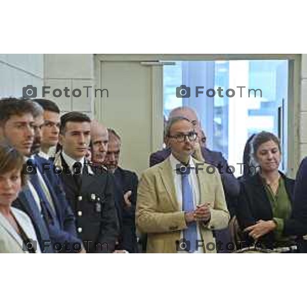 Tiziano Manzoni/LaPresse16-09- 2024 Bergamo, Italia Cronaca Bergamo. insediamento nuovo procuratore Maurizio Romanelli