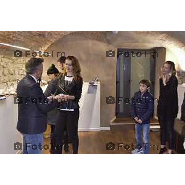 foto LaPresse - Tiziano Manzoni 26/11/2017 Bergamo - ITALIA Cronaca Presentazione scarpe gioiello di Ivan Rando Arando