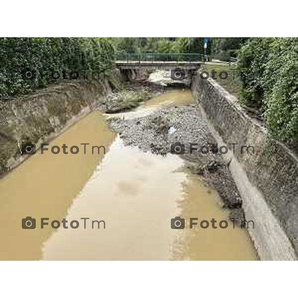 Tiziano Manzoni/LaPresse 9-09-2024 Bergamo, Italia Cronaca Alluvione esondazione della Morla.via Baioni Nava Andrea