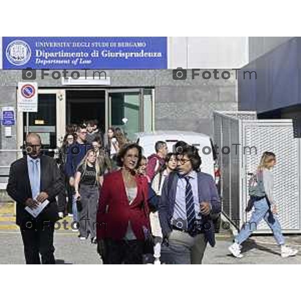 Tiziano Manzoni/LaPresse 24-09- 2024 Bergamo, Italia Cronaca Marta Cartabia ospite all\'inaugurazione dei corsi di laurea giuridici di UniBg ’inaugurazione dei corsi giuridici per l\'anno accademico 2024-2025: ospite speciale sarà la prof.ssa Marta Cartabia, Ordinaria di diritto costituzionale all’Università Bocconi e Presidente emerita della Corte costituzionale, che terrà la lectio “Nelle forme e nei limiti della Costituzione”.