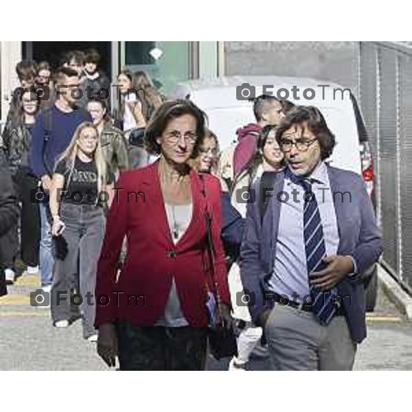 Tiziano Manzoni/LaPresse 24-09- 2024 Bergamo, Italia Cronaca Marta Cartabia ospite all\'inaugurazione dei corsi di laurea giuridici di UniBg ’inaugurazione dei corsi giuridici per l\'anno accademico 2024-2025: ospite speciale sarà la prof.ssa Marta Cartabia, Ordinaria di diritto costituzionale all’Università Bocconi e Presidente emerita della Corte costituzionale, che terrà la lectio “Nelle forme e nei limiti della Costituzione”.