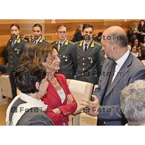 Tiziano Manzoni/LaPresse 24-09- 2024 Bergamo, Italia Cronaca Marta Cartabia ospite all\'inaugurazione dei corsi di laurea giuridici di UniBg ’inaugurazione dei corsi giuridici per l\'anno accademico 2024-2025: ospite speciale sarà la prof.ssa Marta Cartabia, Ordinaria di diritto costituzionale all’Università Bocconi e Presidente emerita della Corte costituzionale, che terrà la lectio “Nelle forme e nei limiti della Costituzione”.