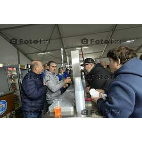 Pontida Bergamo raduno dei militanti leghisti sul sacro suolo di Pontida Matteo Salvini Viktor Orban Tiziano Manzoni/LaPresse 06-10- 2024 Bergamo, Italia Cronaca Politica