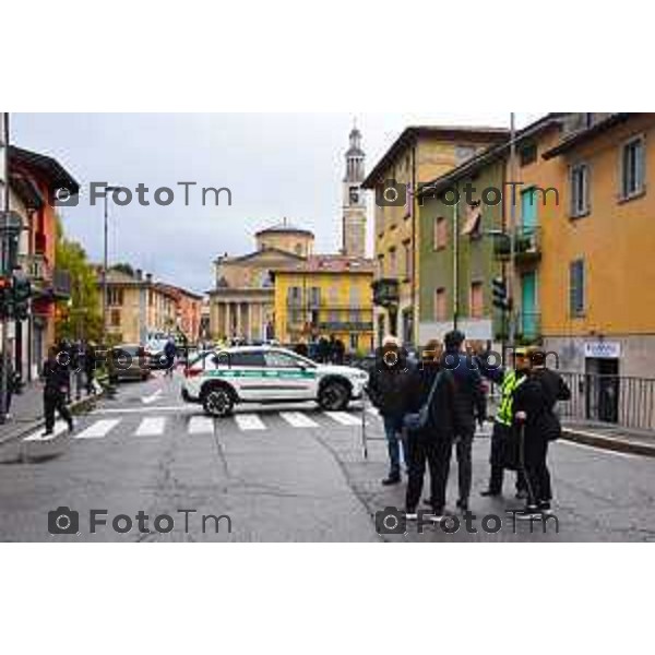 Tiziano Manzoni/LaPresse10-10- 2024 Bergamo, Italia Cronaca Seriate Bg piena del fiume Serio