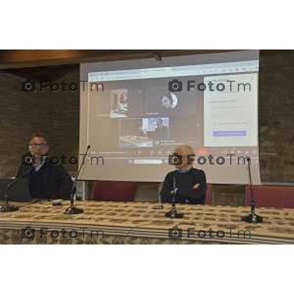 Tiziano Manzoni/LaPresse 24-10- 2024 Bergamo, Italia Cronaca Bergamo ottava edizione "Agrucultura e diritto al cibo". Parco dei Colli Convegno con intervento di Marzia Marchesi e Maurizio Martina in videoconferenza Angelo Colleoni, Vice Presidente del Parco dei ColliI