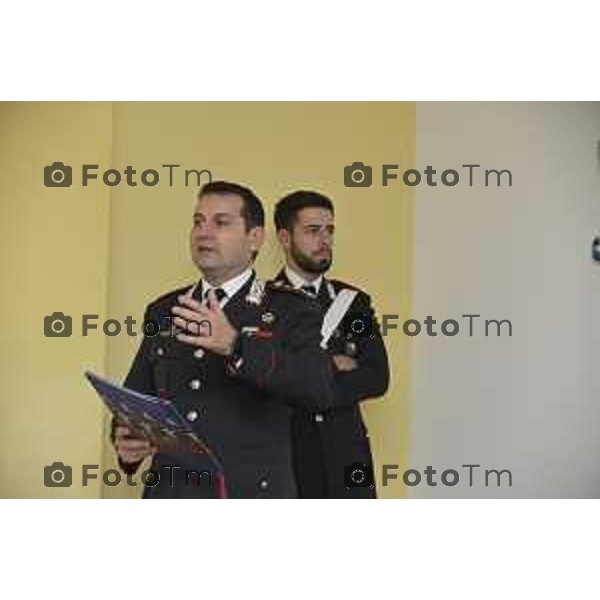 Tiziano Manzoni/LaPresse 30-10- 2024 Bergamo, Italia Cronaca Bergamo Presentazione calendario arma dei carabinieri 2025