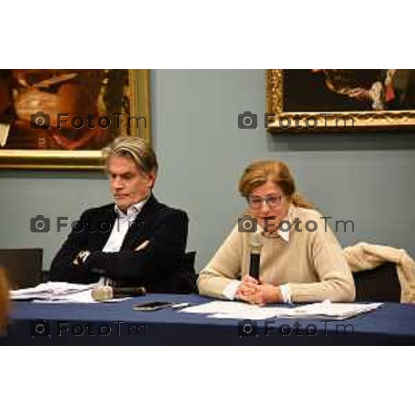 Tiziano Manzoni/LaPresse 18-11- 2024 Bergamo, Italia Cronaca nomina Maria Luisa Pacelli direttrice dell\'Accademia Carrara di Bergamo 2024