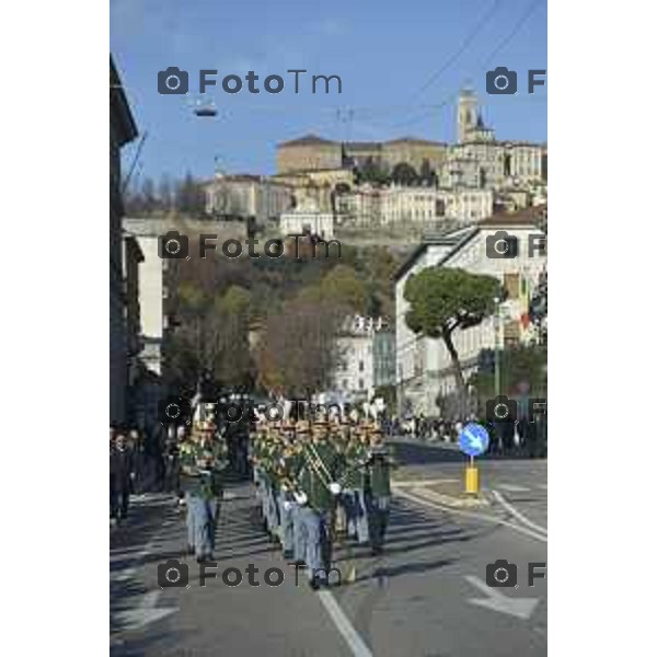 Tiziano Manzoni/LaPresse 1-12- 2024 Bergamo, Italia Cronaca cerimonia di consegna delle Cittadinanza onoraria all’Accademia della Guardia di Finanza. Palazzo Frizzoni 2024