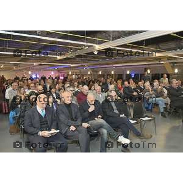 Tiziano Manzoni/LaPresse 5-12- 2024 Bergamo, Italia CronacaBergamo presentazione libro atalanta "amare una dea" Finazzi Bianco Remuzzi Ferrario Pagnoncelli Tirabosci Riva e Serina