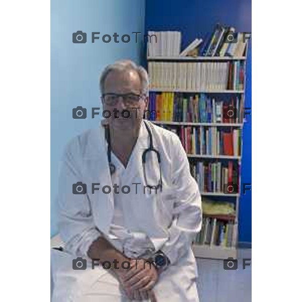 Tiziano Manzoni/ 11-12-2024 Bergamo, Italia CronacaRomani di Lombardia Andrea D\'Alessio medico Oncologo ematolo e primario di Medicina