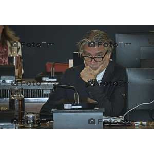 Tiziano Manzoni/LaPresse 19-12- 2024 Italia Cronaca Bergamo consiglio comuinale programmativo del mandato politico Carnevali