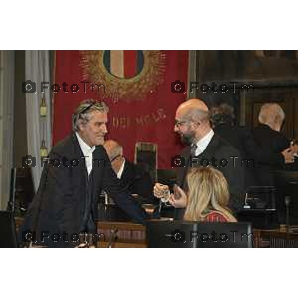 Tiziano Manzoni/LaPresse 19-12- 2024 Italia Cronaca Bergamo consiglio comuinale programmativo del mandato politico Carnevali