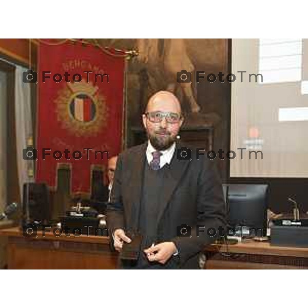 Tiziano Manzoni/LaPresse 19-12- 2024 Italia Cronaca Bergamo consiglio comuinale programmativo del mandato politico Carnevali