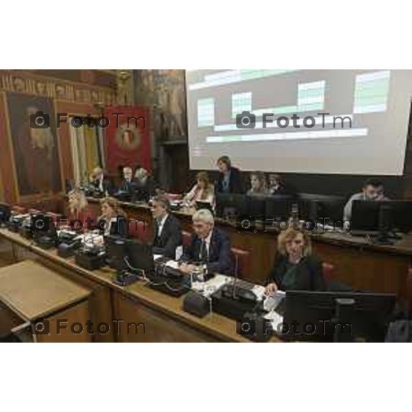 Tiziano Manzoni/LaPresse 19-12- 2024 Italia Cronaca Bergamo consiglio comuinale programmativo del mandato politico Carnevali