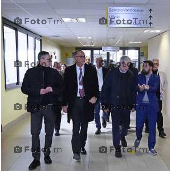 Tiziano Manzoni/LaPresse 6-1- 2025 Italia Cronaca Ospedale di Treviglio-Caravaggio inaugurazione Acceleratore Lineare Welfare, Guido Bertolaso.