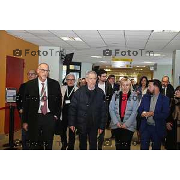 Tiziano Manzoni/LaPresse 6-1- 2025 Italia Cronaca Ospedale di Treviglio-Caravaggio inaugurazione Acceleratore Lineare Welfare, Guido Bertolaso.