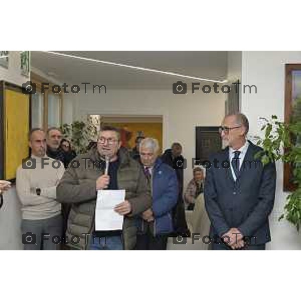 Messa di Natale con Vescovo Beschi carcere Gleno 