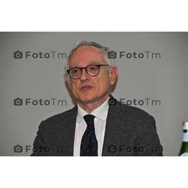 Tiziano Manzoni/LaPresse 22-1- 2025 Italia Cronaca Bergamo L’Istituto Clinico Quarenghi in occasione del centenario della fondazione presenta il progetto del nuovo centro clinico di Bergamo Daniele Bosone, presidente Istituto Clinico Quarenghi