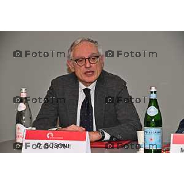Tiziano Manzoni/LaPresse 22-1- 2025 Italia Cronaca Bergamo L’Istituto Clinico Quarenghi in occasione del centenario della fondazione presenta il progetto del nuovo centro clinico di Bergamo Daniele Bosone, presidente Istituto Clinico Quarenghi