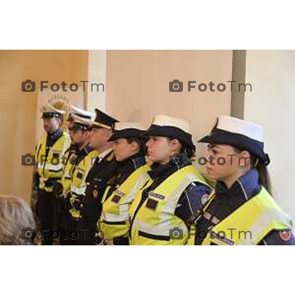 Tiziano Manzoni/LaPresse 24-1- 2025 Italia Cronaca presentazione del nucleo polizia di prossimità appiedato la Sindaca Elena Carnevali, l’assessore alla Sicurezza Giacomo Angeloni con la comandante della Polizia Locale Monica Porta.