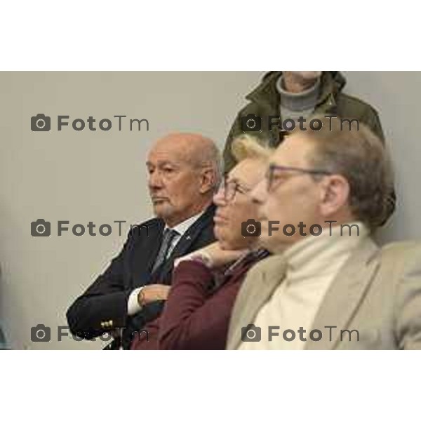 Tiziano Manzoni/LaPresse 24-1- 2025 Italia Cronaca Bergamo inaugurato ufficialmente Habilita Sport Medicine Presidente Dott. Roberto Rusconi e Direttore Generale Andrea Rusconi con gli sportivi De Ron e Dovizioso