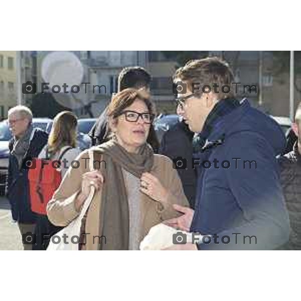 Tiziano Manzoni/LaPresse 24-1- 2025 Italia Cronaca Bergamo inaugurato ufficialmente Habilita Sport Medicine Presidente Dott. Roberto Rusconi e Direttore Generale Andrea Rusconi con gli sportivi De Ron e Dovizioso