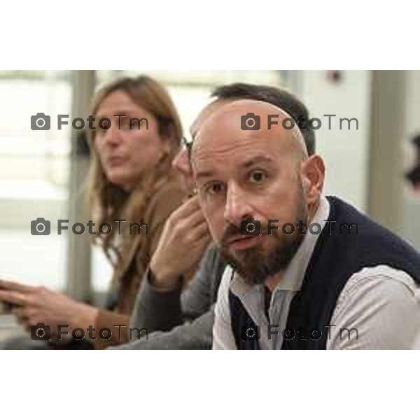 Tiziano Manzoni/LaPresse 22-2- 2025 Italia Cronaca Kilometro Rosso Bergamo Innovare per tornare a crescere Convention di energia popolare sul futuro delle imprese e del lavoro Francesco Alleva