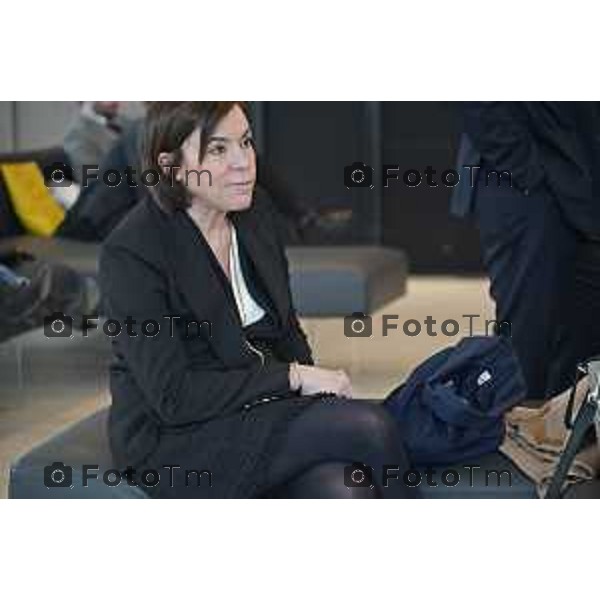 Tiziano Manzoni/LaPresse 22-2- 2025 Italia Cronaca Kilometro Rosso Bergamo Innovare per tornare a crescere Convention di energia popolare sul futuro delle imprese e del lavoro