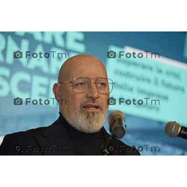 Tiziano Manzoni/LaPresse 22-2- 2025 Italia Cronaca Kilometro Rosso Bergamo Innovare per tornare a crescere Convention di energia popolare sul futuro delle imprese e del lavoro Stefano Bonaccini