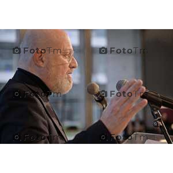 Tiziano Manzoni/LaPresse 22-2- 2025 Italia Cronaca Kilometro Rosso Bergamo Innovare per tornare a crescere Convention di energia popolare sul futuro delle imprese e del lavoro Stefano Bonaccini