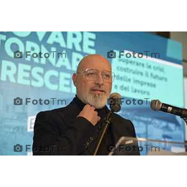 Tiziano Manzoni/LaPresse 22-2- 2025 Italia Cronaca Kilometro Rosso Bergamo Innovare per tornare a crescere Convention di energia popolare sul futuro delle imprese e del lavoro Stefano Bonaccini