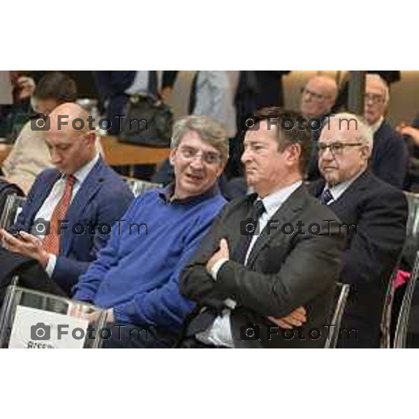 Tiziano Manzoni/LaPresse 22-2- 2025 Italia Cronaca Kilometro Rosso Bergamo Innovare per tornare a crescere Convention di energia popolare sul futuro delle imprese e del lavoro