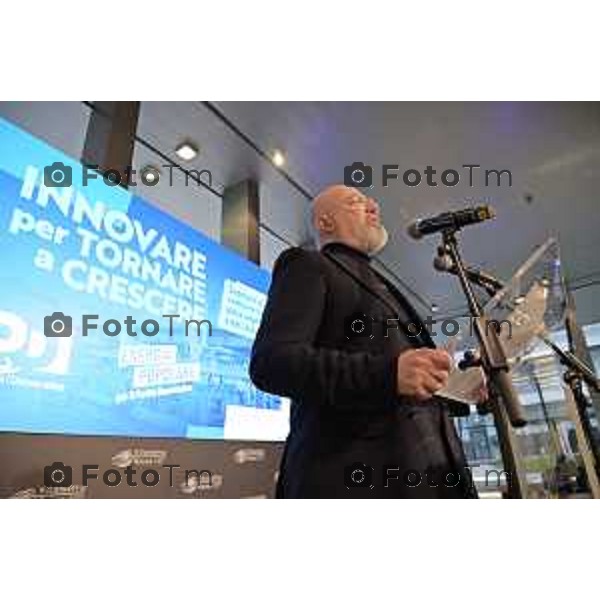 Tiziano Manzoni/LaPresse 22-2- 2025 Italia Cronaca Kilometro Rosso Bergamo Innovare per tornare a crescere Convention di energia popolare sul futuro delle imprese e del lavoro Stefano Bonaccini
