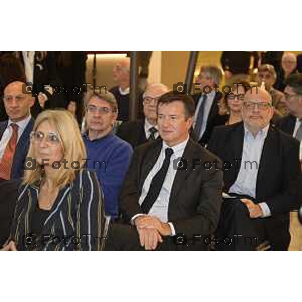 Tiziano Manzoni/LaPresse 22-2- 2025 Italia Cronaca Kilometro Rosso Bergamo Innovare per tornare a crescere Convention di energia popolare sul futuro delle imprese e del lavoro