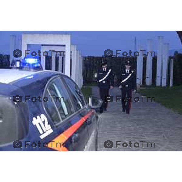 Tiziano Manzoni/LaPresse 9-3- 2025 Italia Cronaca BergamoValbrembo BG Omicidio Luciano Muttoni trovato cdavere a casa