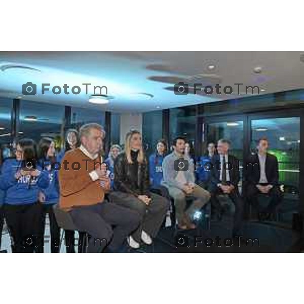 Tiziano Manzoni/LaPresse 14-4- 2025 Italia Sport Bergamo presentazione di un nuovo progetto di sviluppoChorus Volley Bergamo Academy