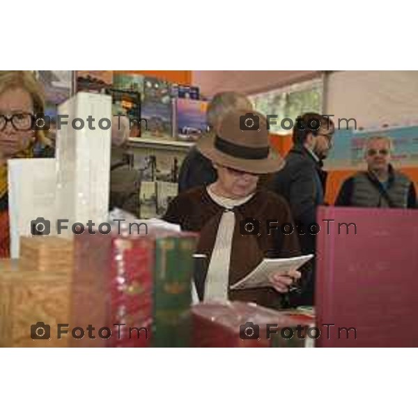 Tiziano Manzoni/LaPresse 19-4- 2025 Italia Cronaca Bergamo Bergamo ’inaugurazione della 66° Fiera dei Librai Bergamo