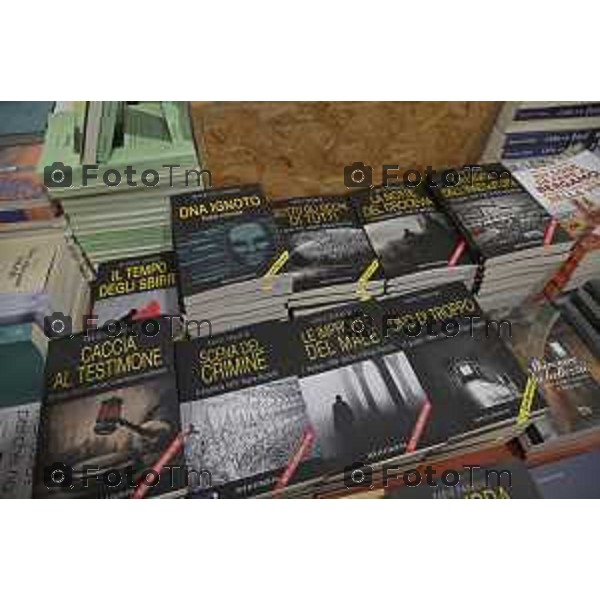 Tiziano Manzoni/LaPresse 19-4- 2025 Italia Cronaca Bergamo Bergamo ’inaugurazione della 66° Fiera dei Librai Bergamo libri paravisi