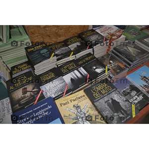 Tiziano Manzoni/LaPresse 19-4- 2025 Italia Cronaca Bergamo Bergamo ’inaugurazione della 66° Fiera dei Librai Bergamo libri paravisi