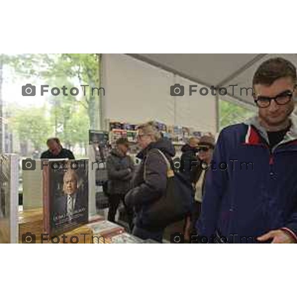 Tiziano Manzoni/LaPresse 19-4- 2025 Italia Cronaca Bergamo Bergamo ’inaugurazione della 66° Fiera dei Librai Bergamo
