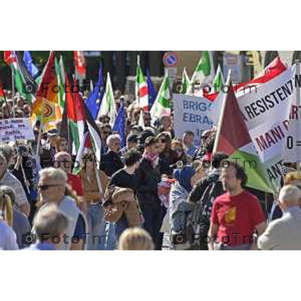 Tiziano Manzoni/LaPresse 12-4- 2025 Italia Cronaca tafferugli Manifestazioni Anniversario della Liberazione.celebrative del 25 aprile