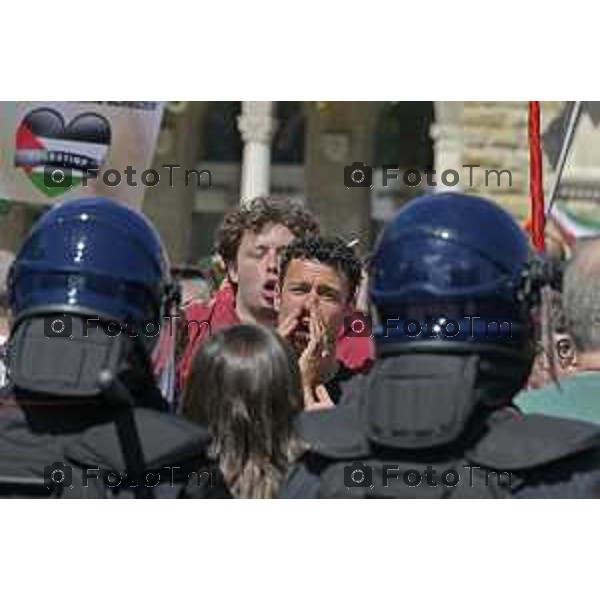 Tiziano Manzoni/LaPresse 12-4- 2025 Italia Cronaca Bergamo Elena Carnevali, Bergamo 80° Manifestazioni Anniversario della Liberazione.celebrative del 25 aprile