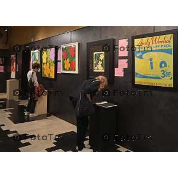 Tiziano Manzoni/LaPresse 26-4- 2025 Italia Cronaca BergamoBergamo Andy Warhol e la Rivoluzione Pop! Centro Culturale San Bartolomeo, \'