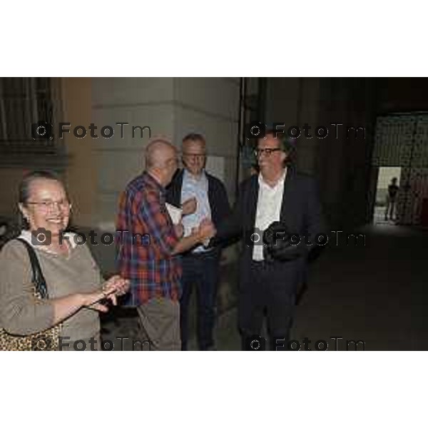 Tiziano Manzoni/LaPresse 30-4- 2025 Italia Cronaca Bergamo fiera dei librai Francesco Battistini Inviato corriere d s. Can Zapperi Cesare