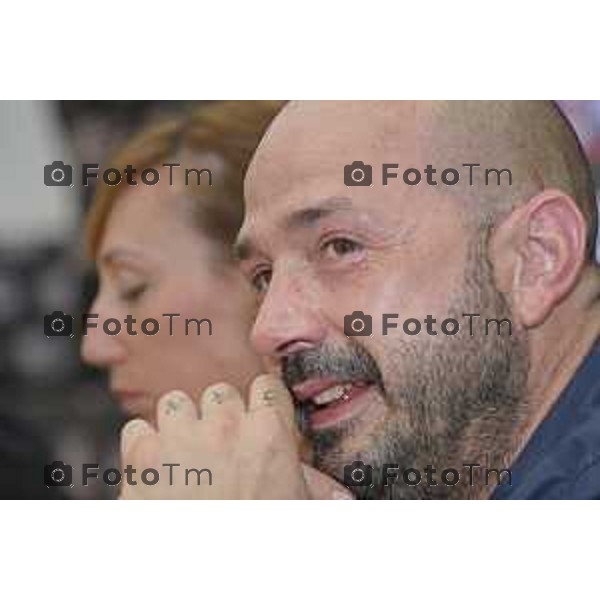 Tiziano Manzoni/LaPresse 4-5- 2025 Italia Cronaca Bergamo Chiuduno Tatoo fiera 4 tappa del Campionato italiano super hot mangiatori di peperoncino creato da Giancarlo Gasparotto in arte “Jack Pepper”, primo classificato Giovanni Mora.