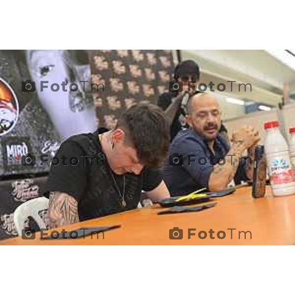 Tiziano Manzoni/LaPresse 4-5- 2025 Italia Cronaca Bergamo Chiuduno Tatoo fiera 4 tappa del Campionato italiano super hot mangiatori di peperoncino creato da Giancarlo Gasparotto in arte “Jack Pepper”, primo classificato Giovanni Mora.