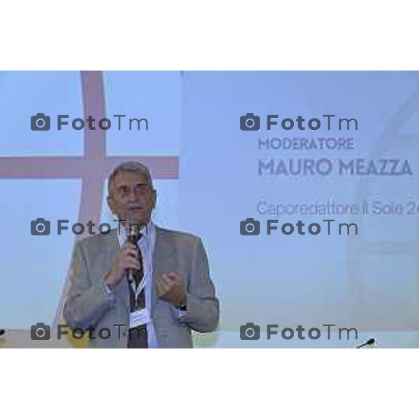 Tiziano Manzoni/LaPresse 8-5- 2025 Italia Cronaca Bergamo Dussmann, in collaborazione con Fondazione CESVI e con il patrocinio di Confindustria Bergamo, organizza l’evento “La sostenibilità come scelta strategica”