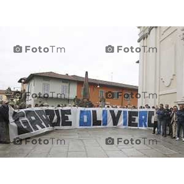 Tiziano Manzoni/LaPresse 10-5 2025 Italia CronacaStezzano funerale Oliviero Garlini ex giocatore Atalanta